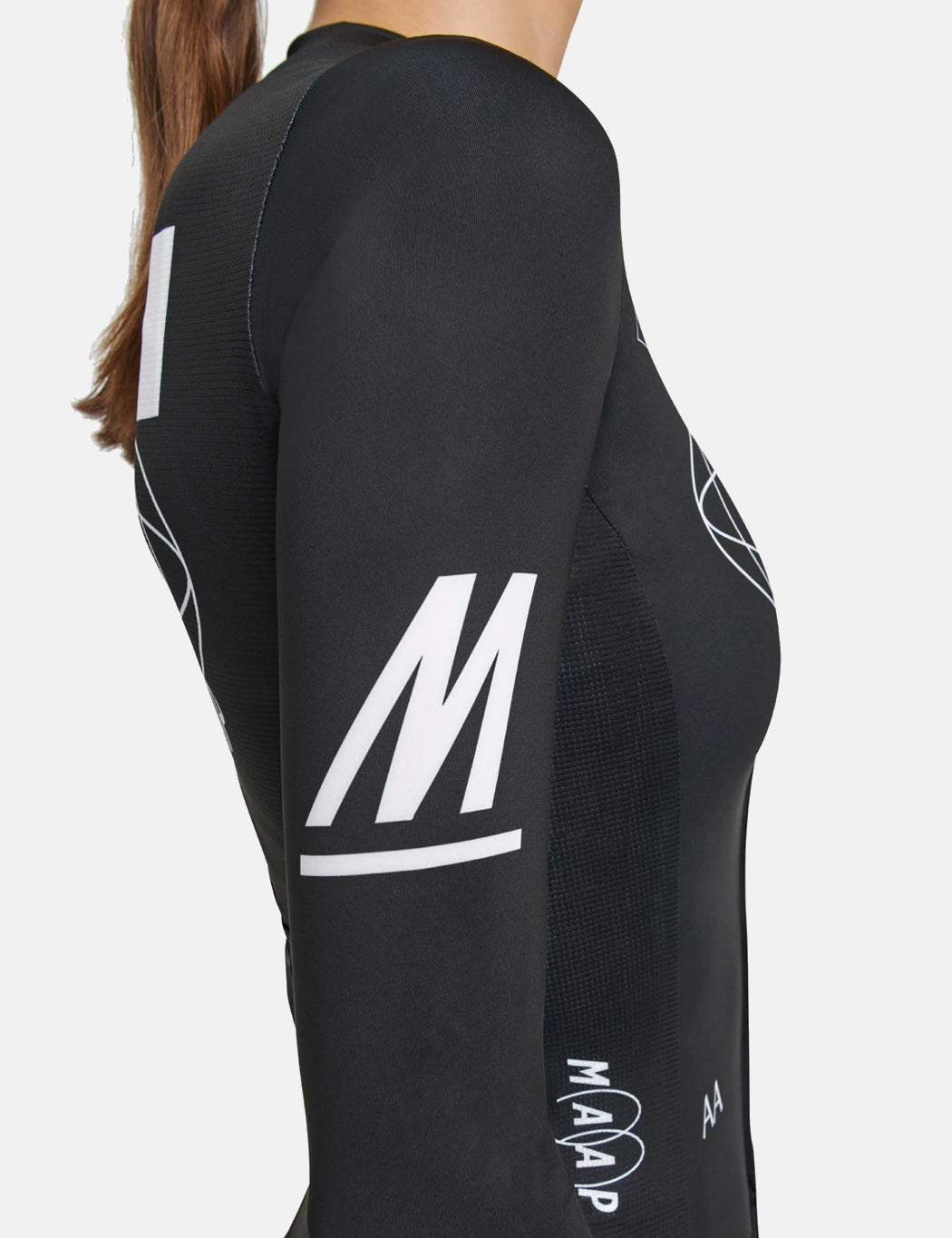 Women's Axis Pro Jersey Long Sleeve - Black