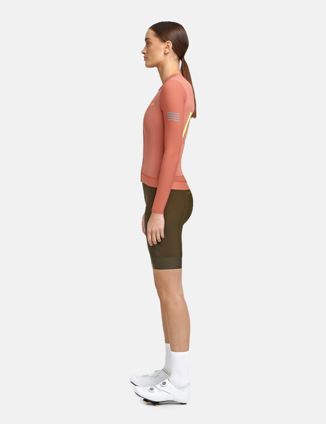 Maillot à manches longues Evade Pro Base pour femme - Rose Pink