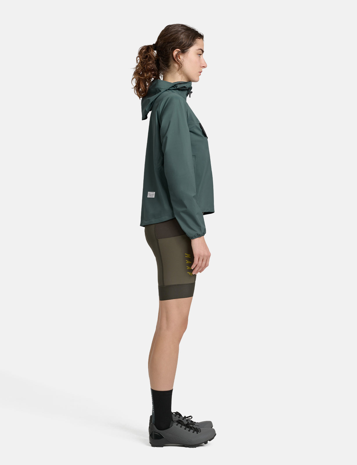 Womens Alt_Road Anorak - Cypress Green