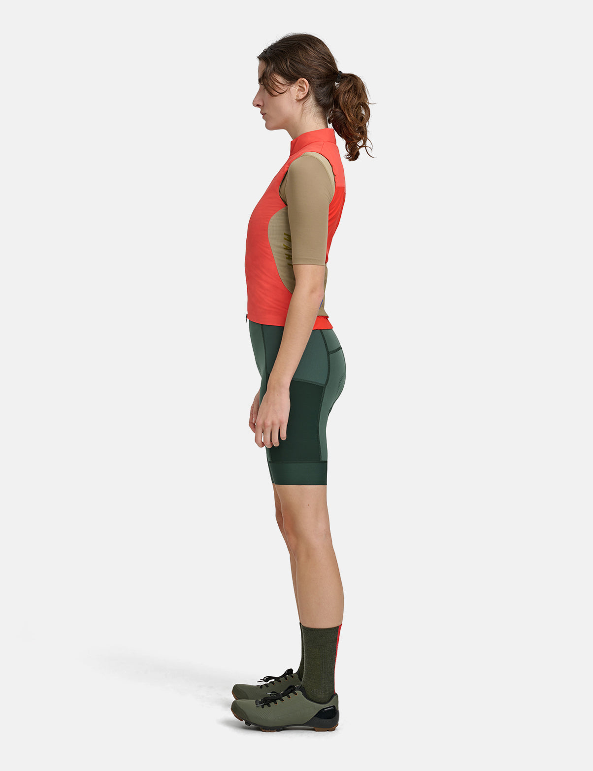 Gilet thermique Alt_Road pour femmes - Rouge Mars