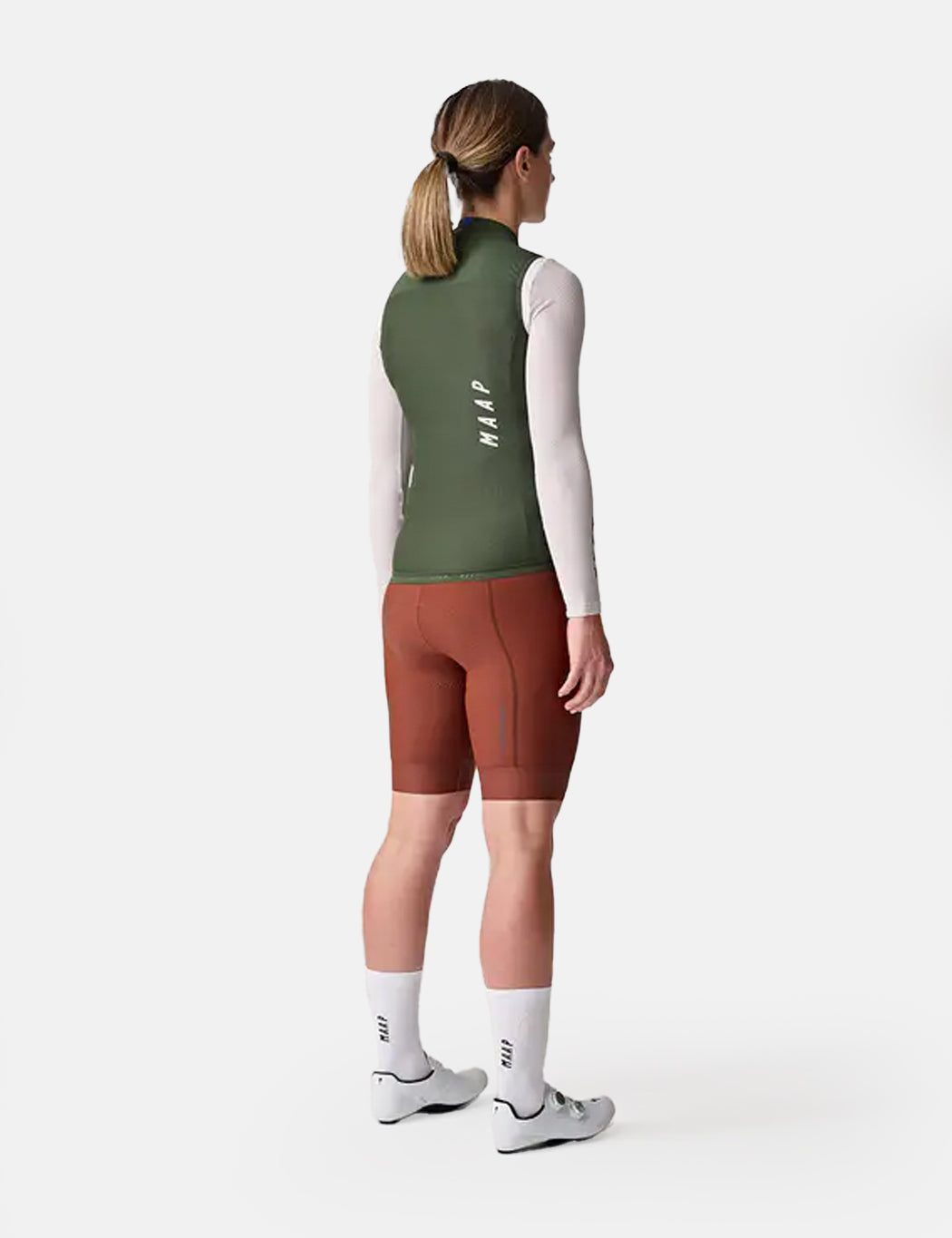 Womens Draft Team Vest - Bronze Green