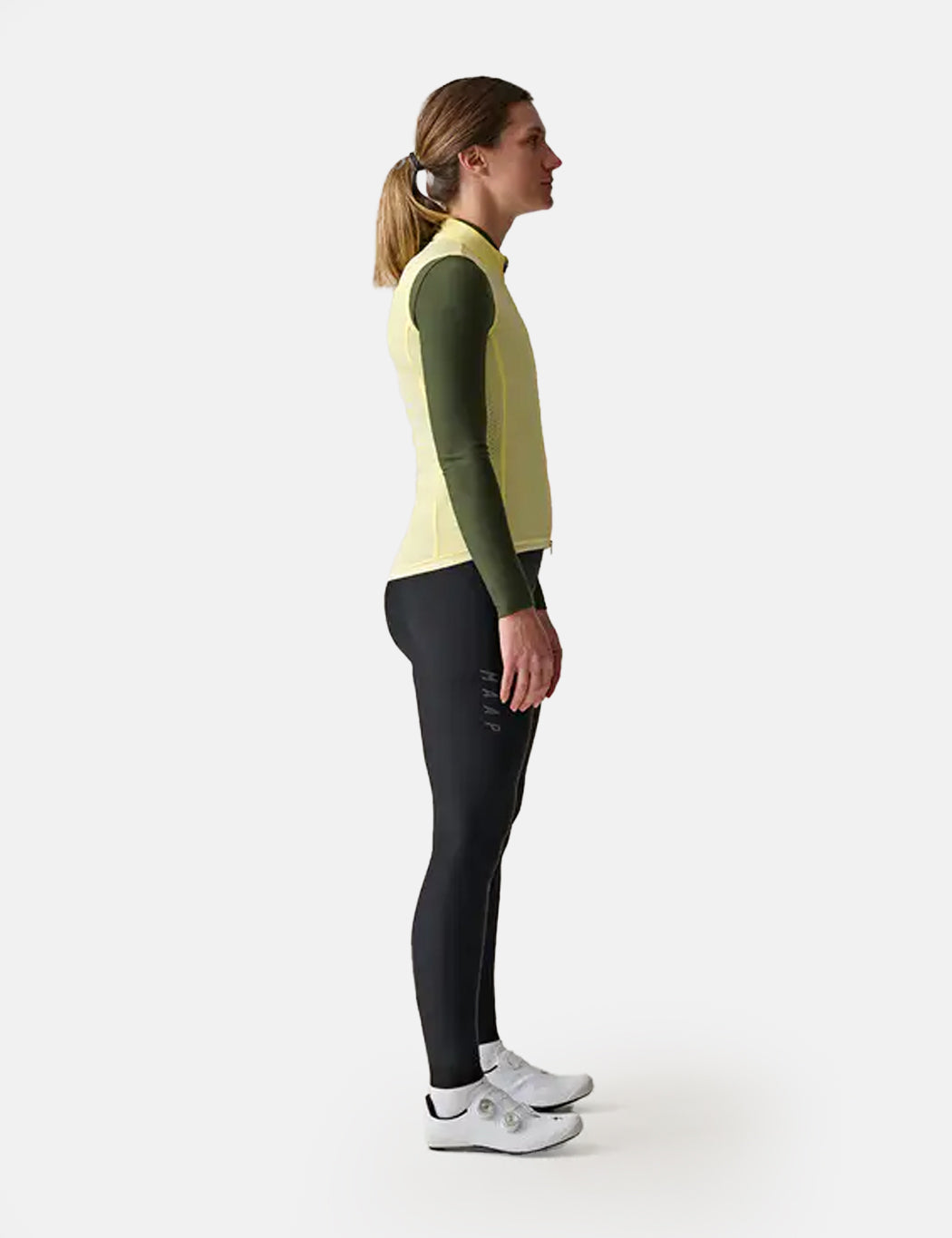 Womens Draft Team Vest - Citrus Yellow