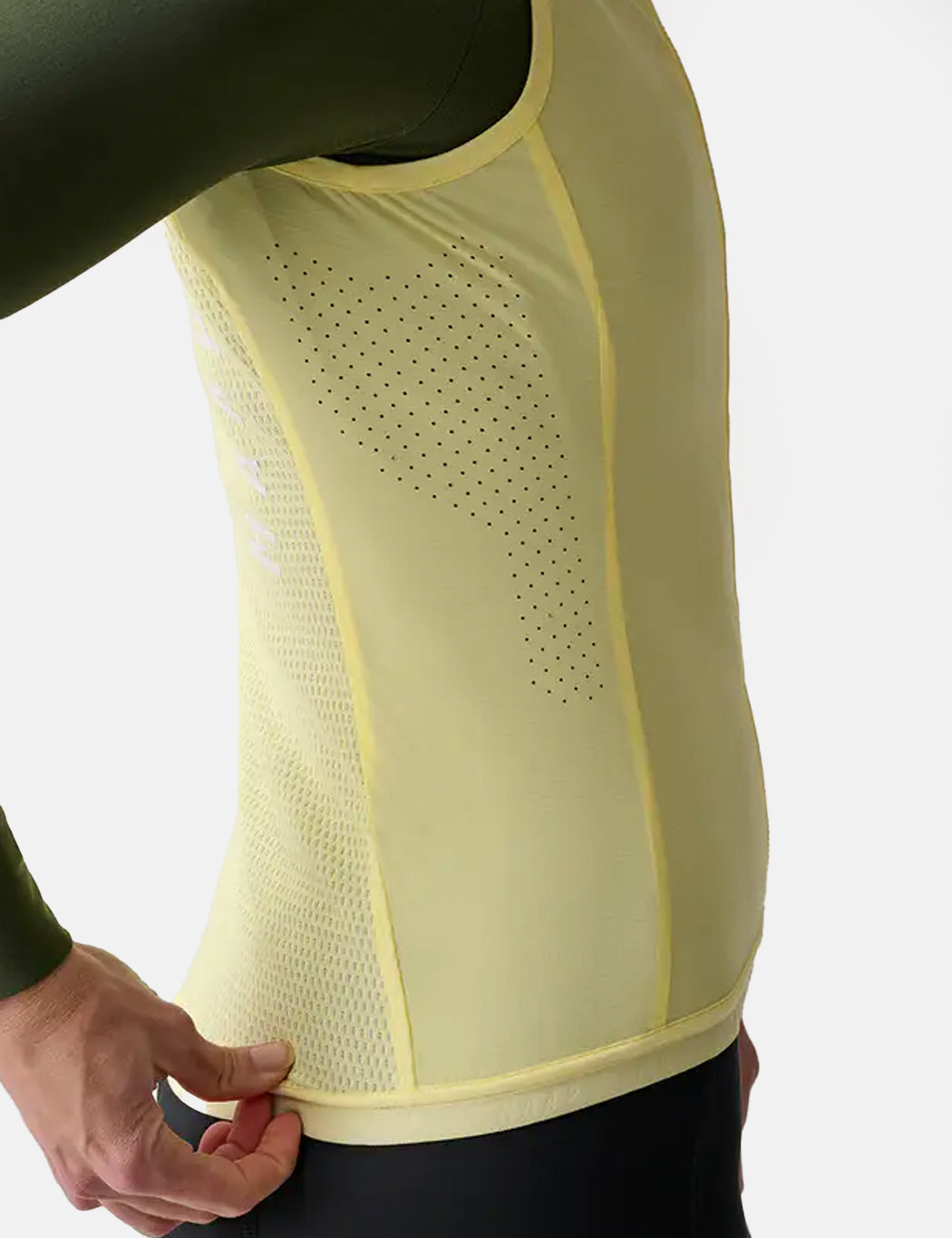 Womens Draft Team Vest - Citrus Yellow