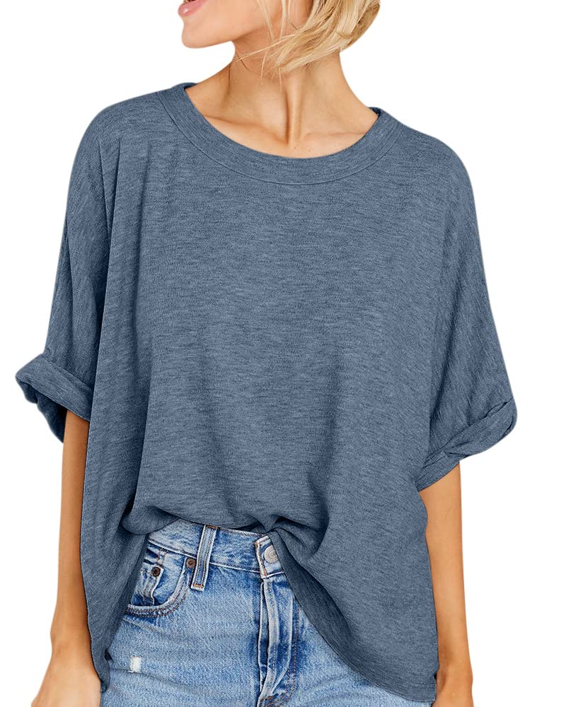 T-shirt ample décontracté d'été pour femmes (3 achetés, livraison gratuite)