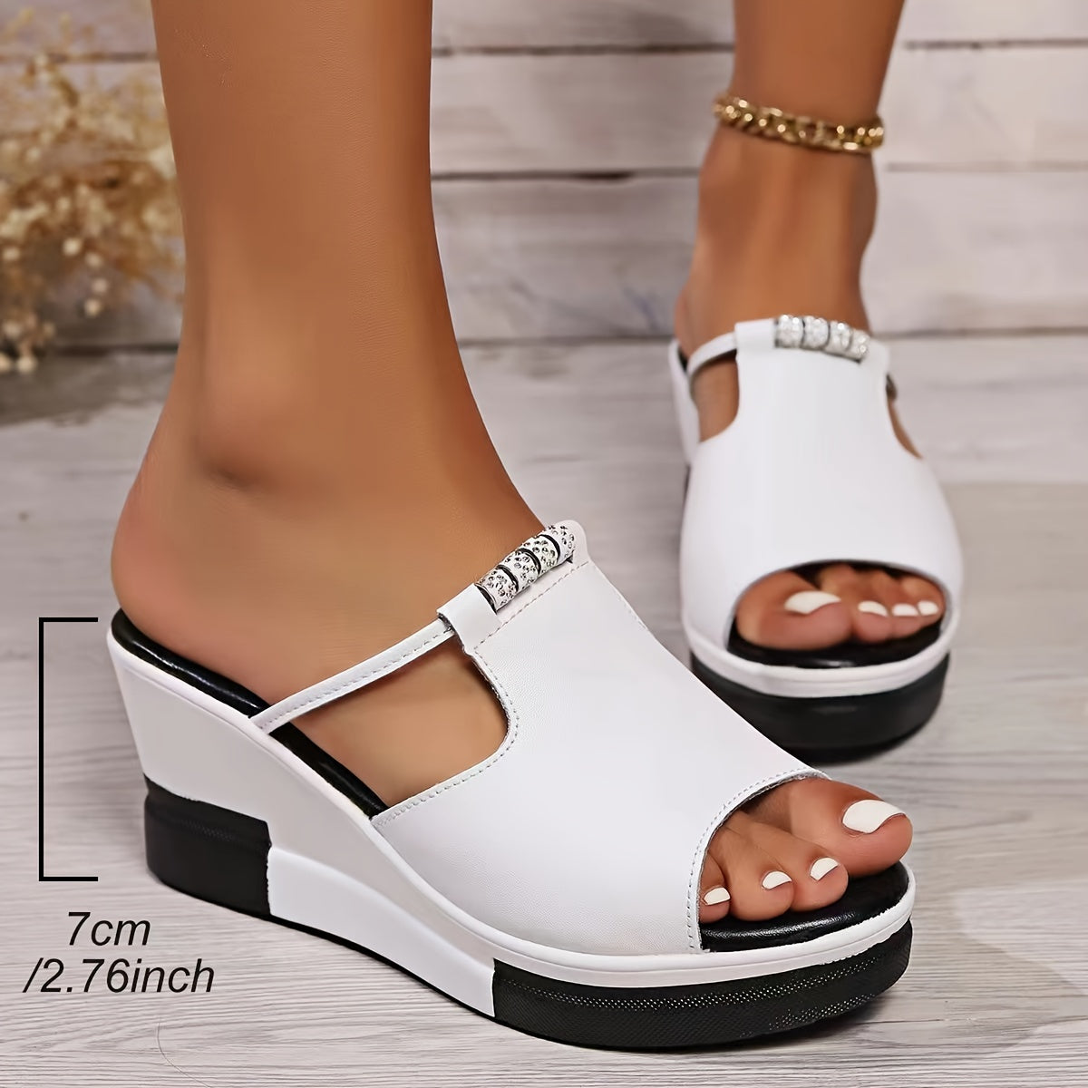 🔥MEILLEURE VENTE🔥 Sandales compensées orthopédiques confortables pour femmes !