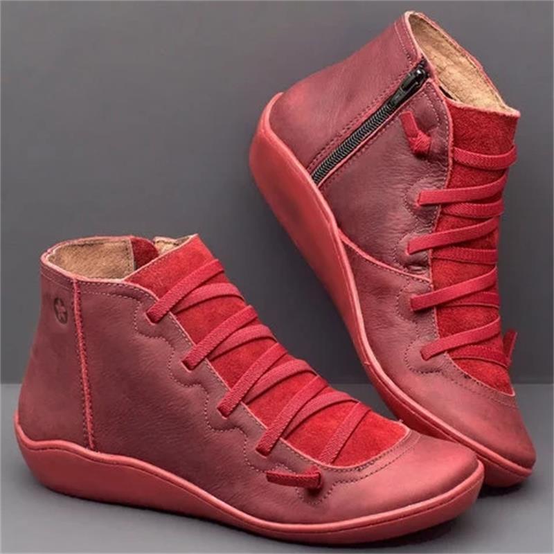 🔥Vente Flash -49 %🔥 - Bottes confortables en cuir faites à la main avec soutien de la voûte plantaire