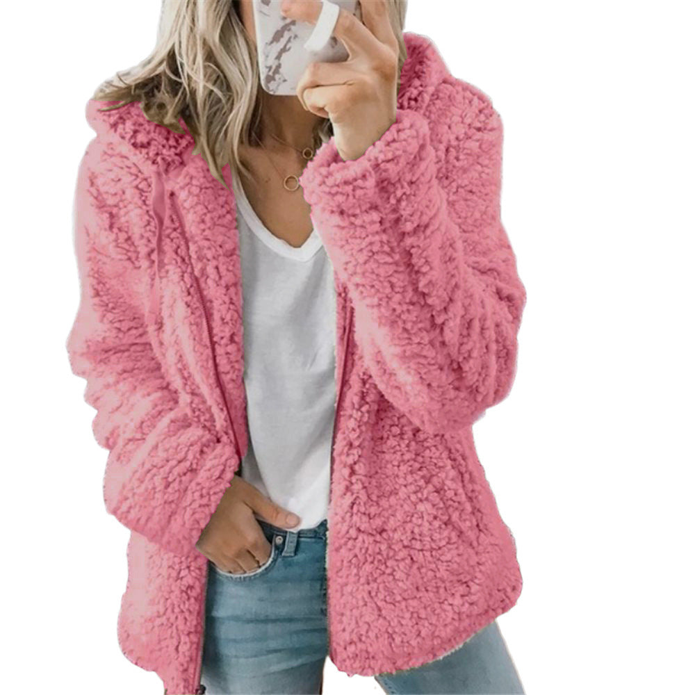 🔥LETZTER TAG 50% RABATT🔥 Damen Wollmantel mit Kapuze