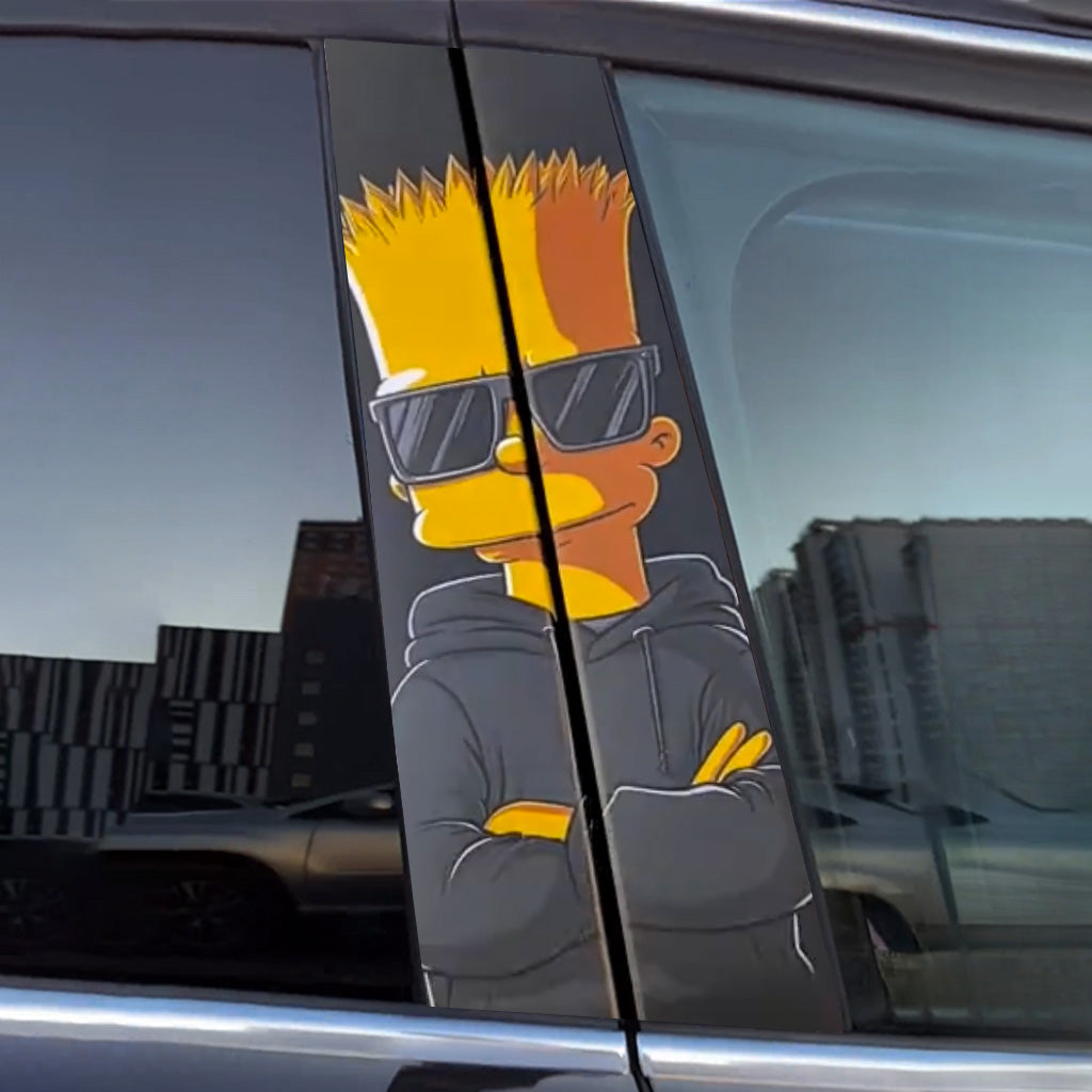Tierische Autotür-Aufkleber