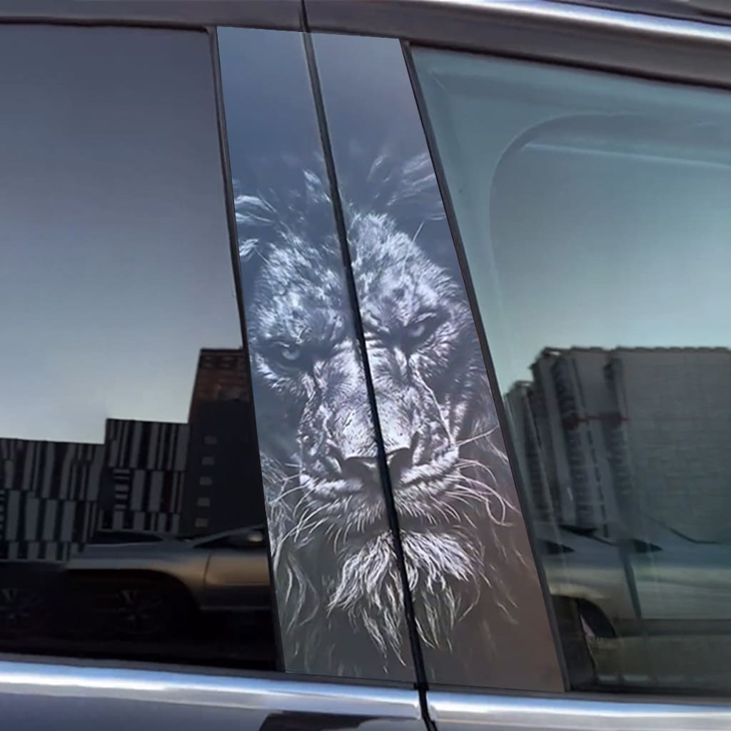 Lion Autotür-Aufkleber