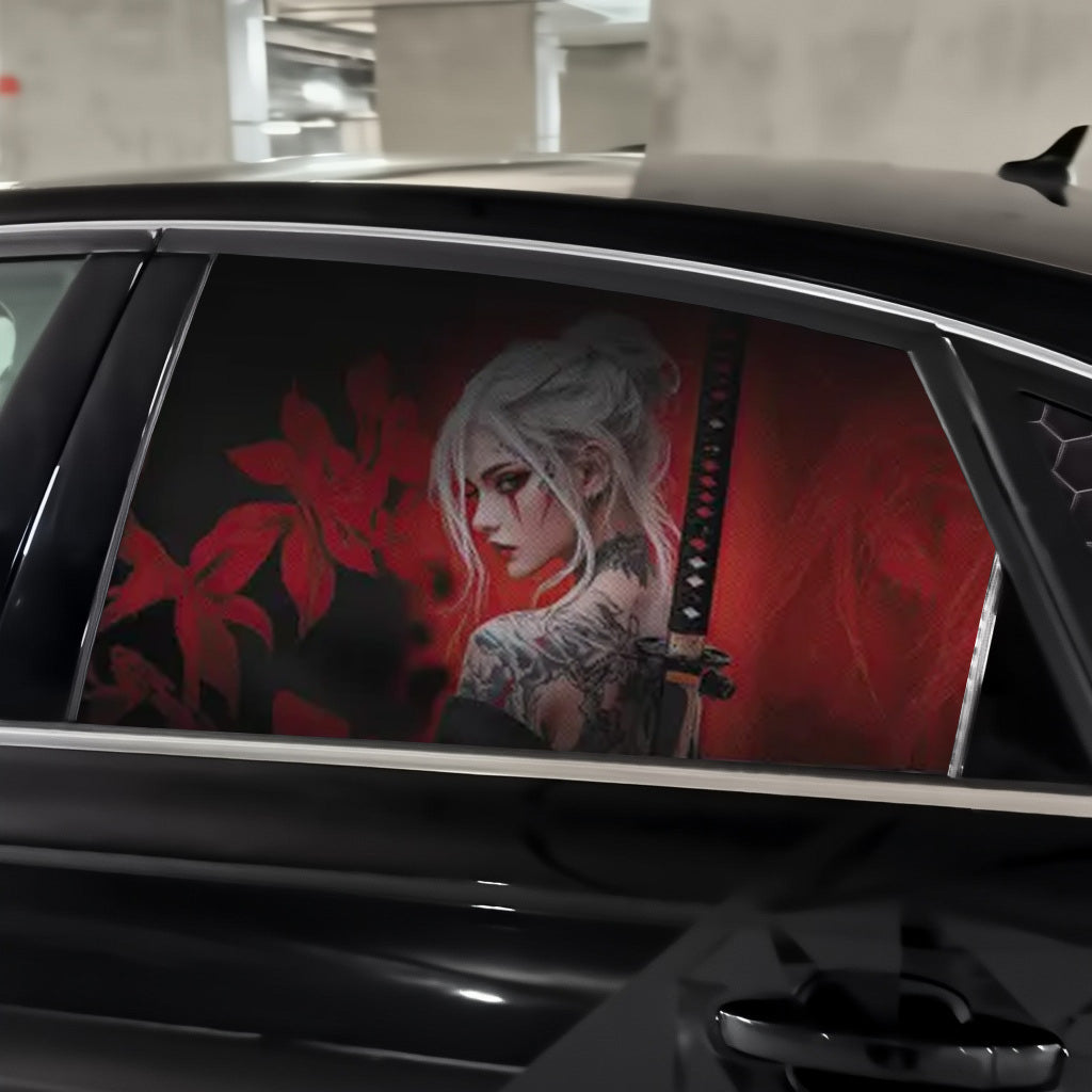 Autocollants personnalisés pour vitres de voiture