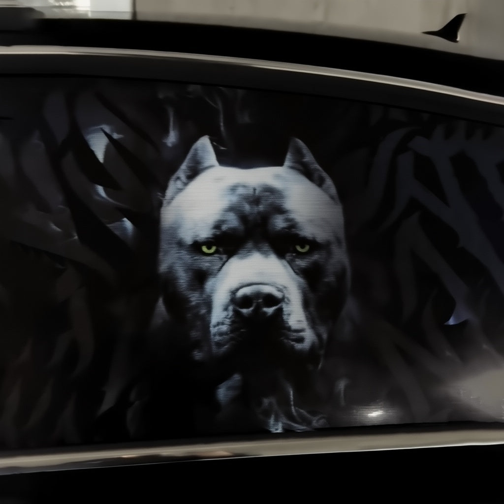 Autocollants animaux pour vitres de voiture