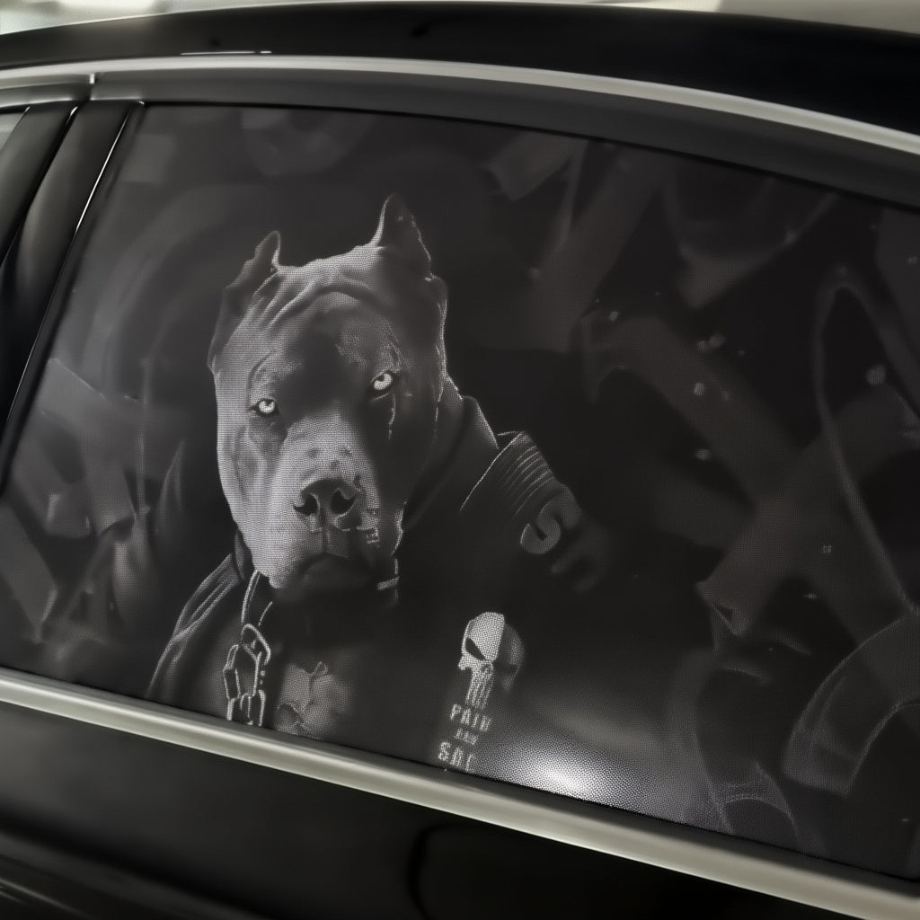 Autocollants animaux pour vitres de voiture