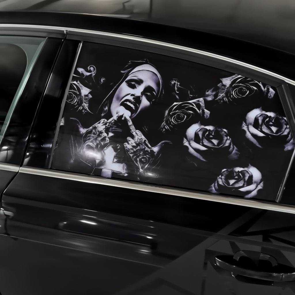Autocollants personnalisés pour vitres de voiture