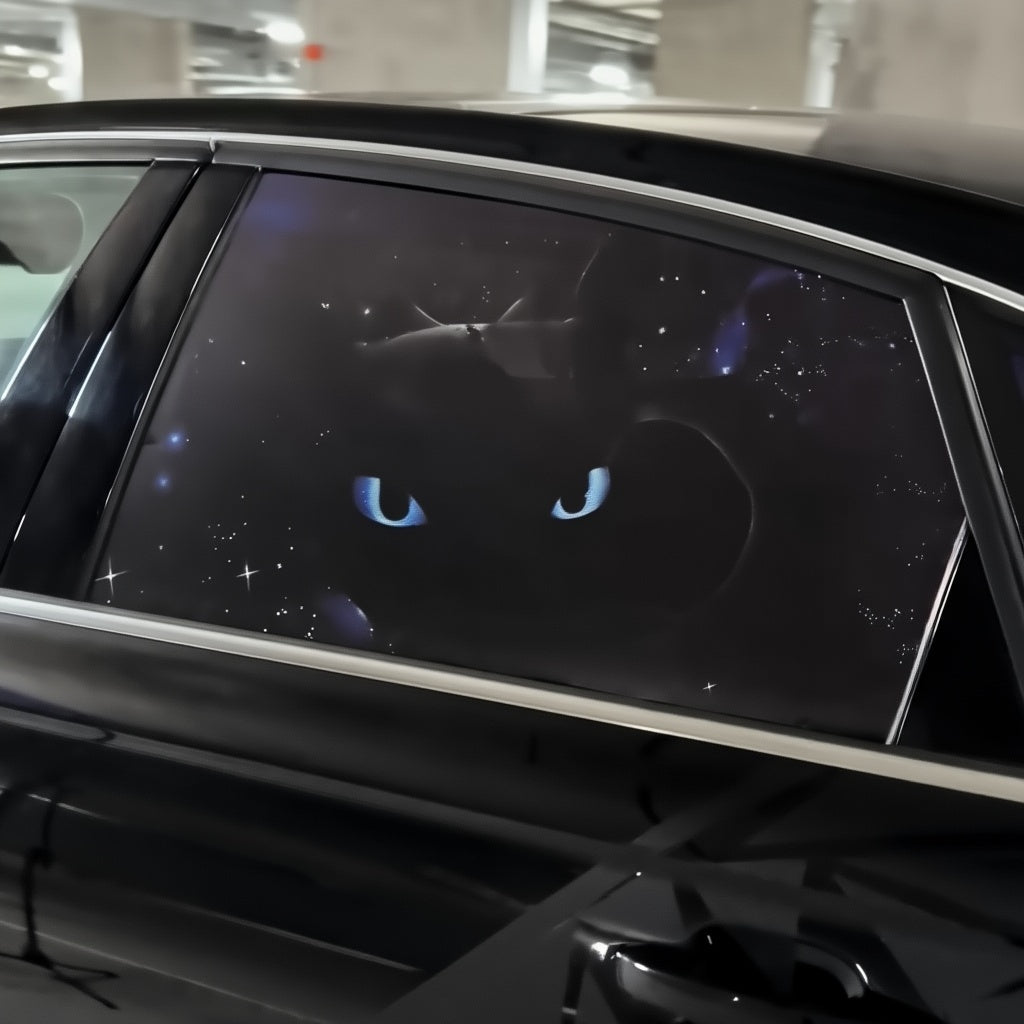 Autocollants animaux pour vitres de voiture