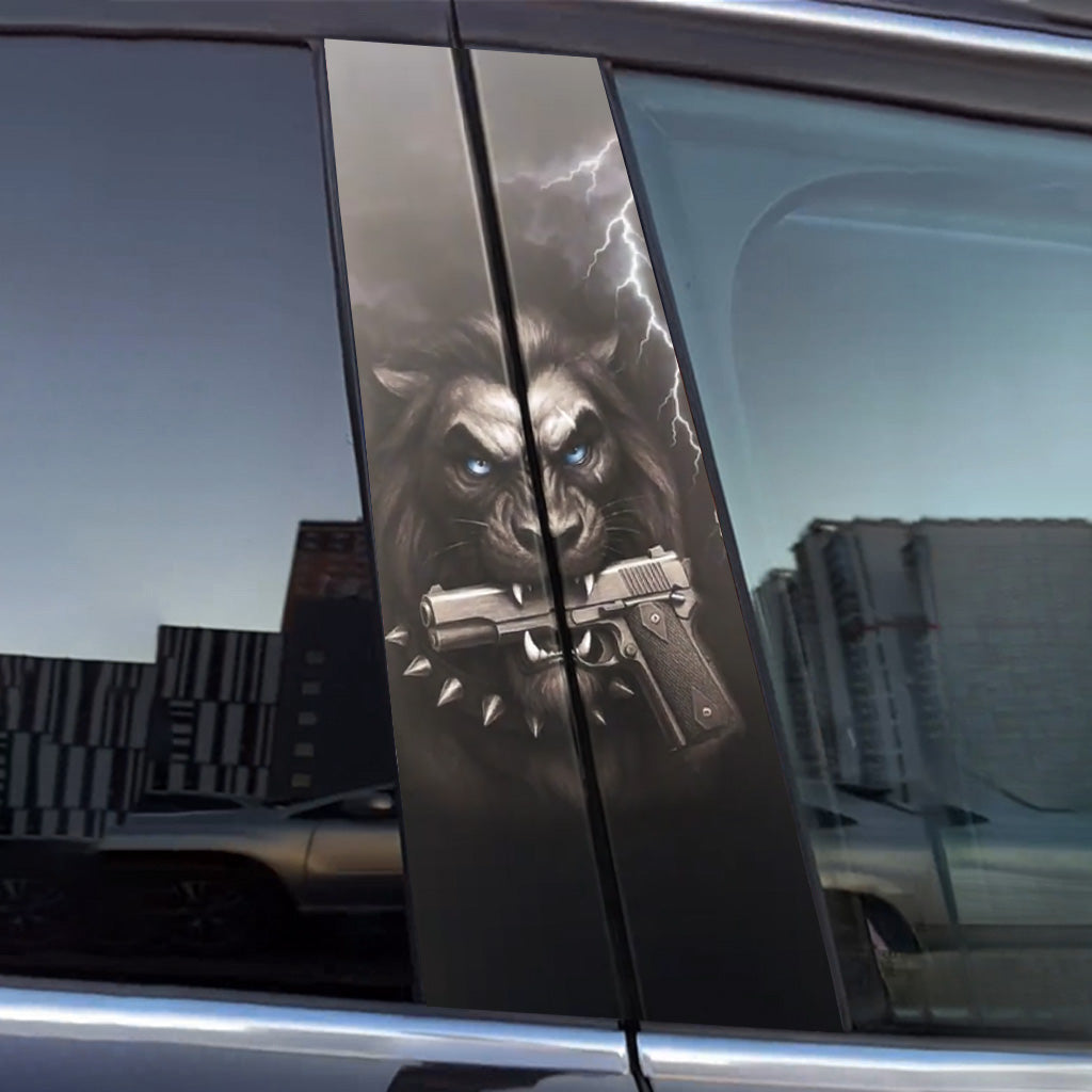 Lion Autotür-Aufkleber