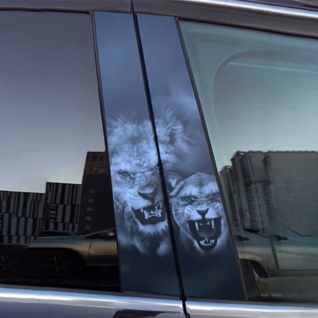 Lion Autotür-Aufkleber
