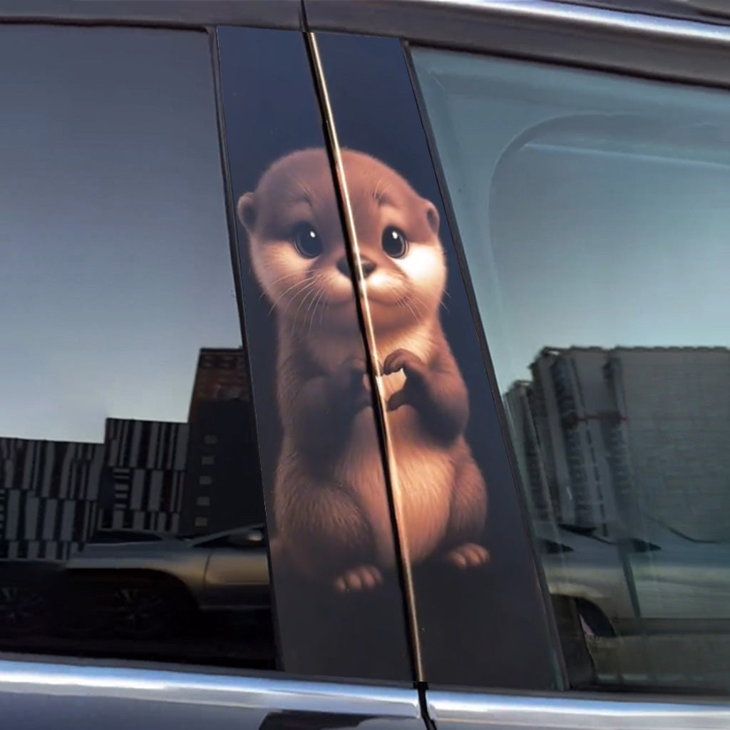 Tierische Autotür-Aufkleber