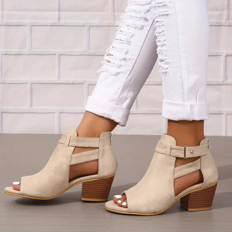 🔥 Dernière Journée de Promotion -50 % - Nouvelles Chaussures en Cuir Orthopédiques à Talons Hauts pour Femmes 2024