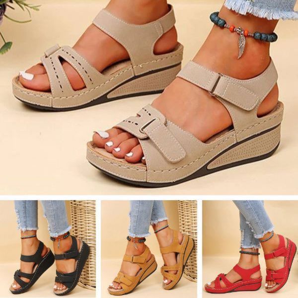 🔥Dernier Jour -60 %🔥 - SANDALES ORTHOPÉDIQUES CONFORTABLES POUR FEMMES