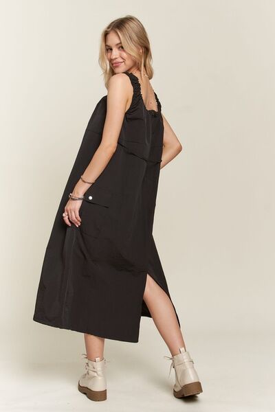 ADORA Cargo-Kleid mit Schlitz und Tunnelzug