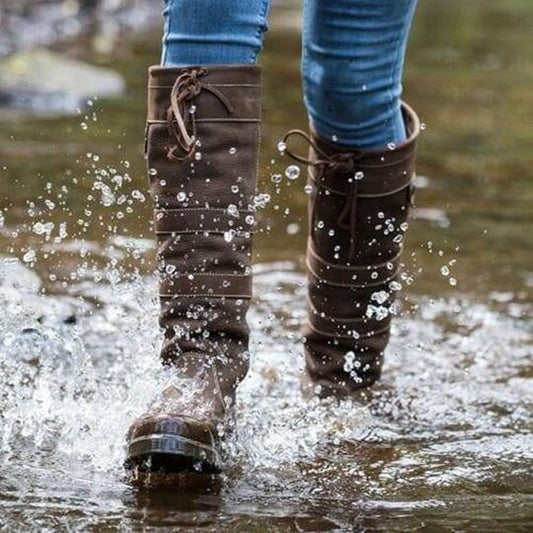 BOTTES IMPERMÉABLES CONFORTABLES POUR FEMMES