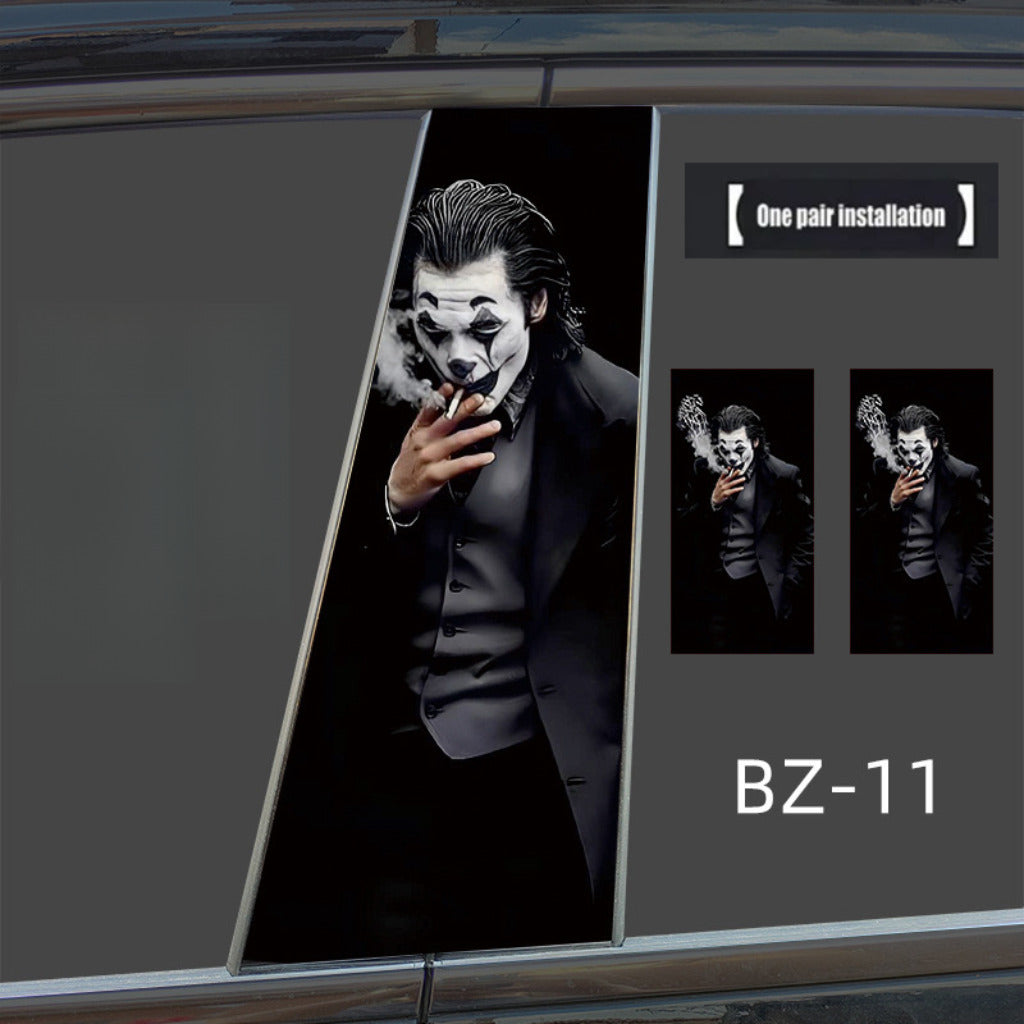 Autocollants de porte de voiture série Joker I
